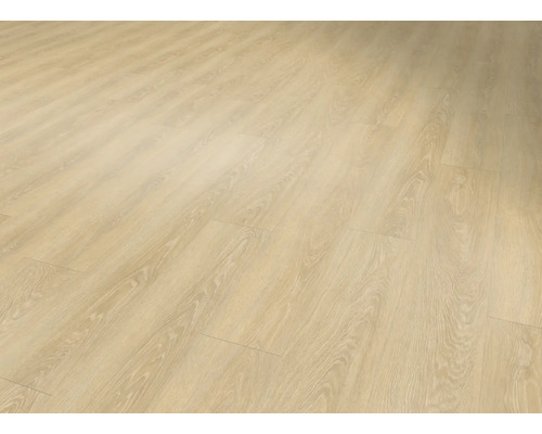 Ansicht eines hellen Laminatbodens mit Holzstruktur