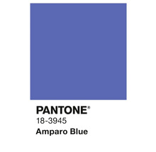 Couleur Pantone 18-3945 Amparo Blue