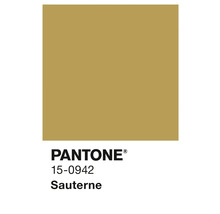 Pantone 15-0942 Sauterne Farbfeld