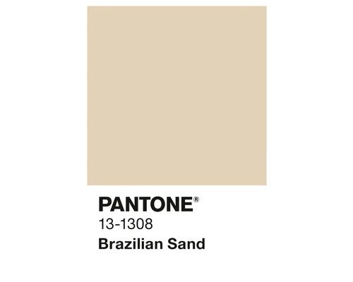 Couleur Pantone 13-1308 Sable Brésilien