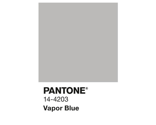 Nuancier de couleurs Pantone 14-4203 Vapor Blue