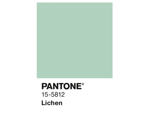 Couleur Pantone 15-5812 Lichen
