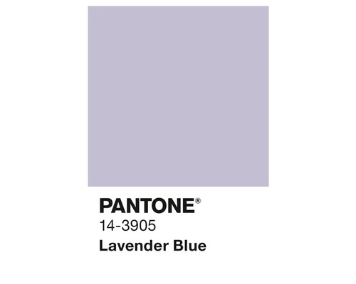 Pantone 14-3905 Bleu lavande