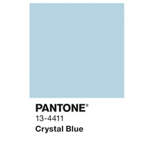 Pantone 13-4411 Bleu cristal