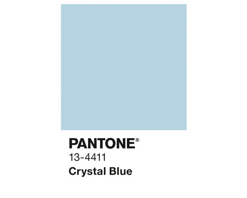Pantone 13-4411 Bleu cristal