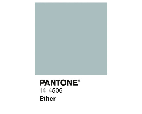 Champ de couleur Pantone 14-4506 Ether
