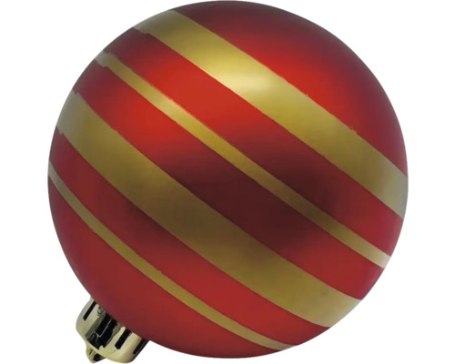 Boule de Noël à rayures