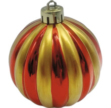 Boule de Noël avec motif à rayures