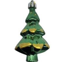 Décoration de sapin de Noël en verre en forme d''arbre