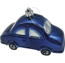 Boule de Noël voiture en verre
