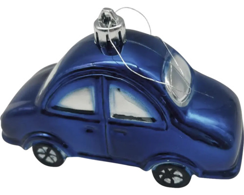 Boule de Noël voiture en verre