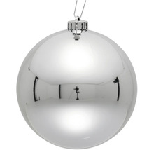 Boule de Noël argentée