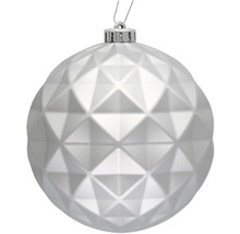 Boule de Noël avec motif géométrique