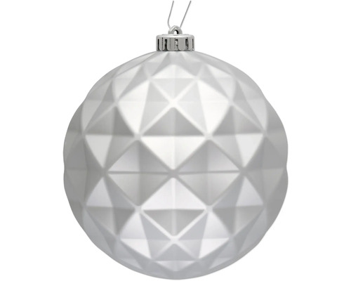 Boule de Noël avec motif géométrique