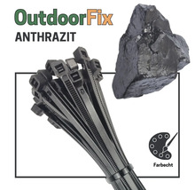 Serre-câbles OutdoorFix, anthracite