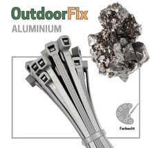 Lot de colliers de serrage en aluminium