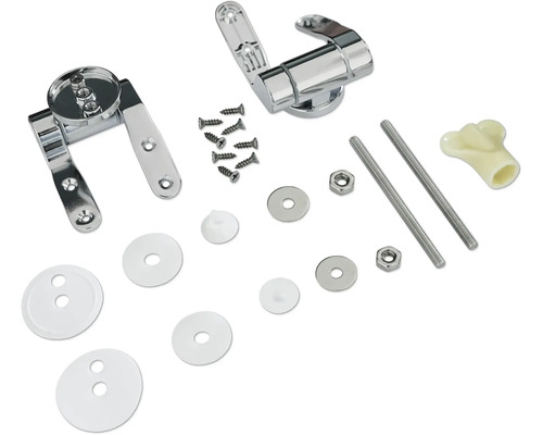 Kit de fixation de siège de WC avec vis, écrous et rondelles