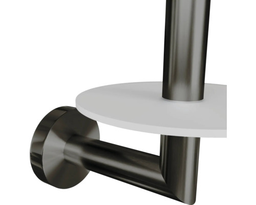 Porte-papier toilette avec étagère