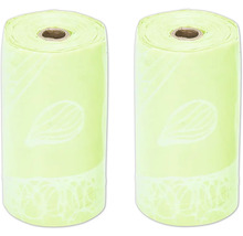 Zwei Rollen Hundekotbeutel