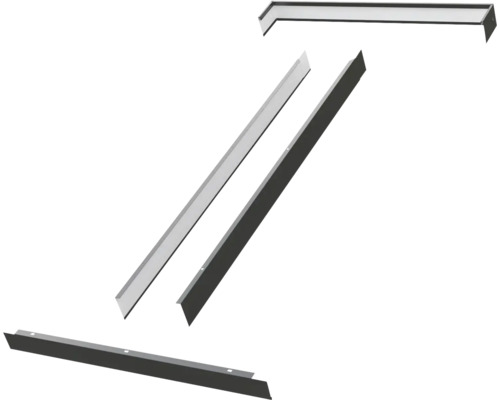 Plusieurs profilés métalliques pour constructions sèches