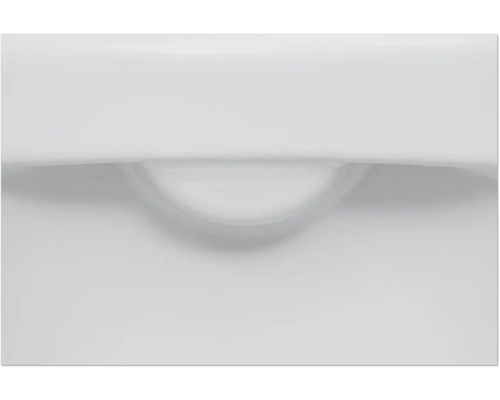 Detailansicht eines Keramik-Waschbeckens