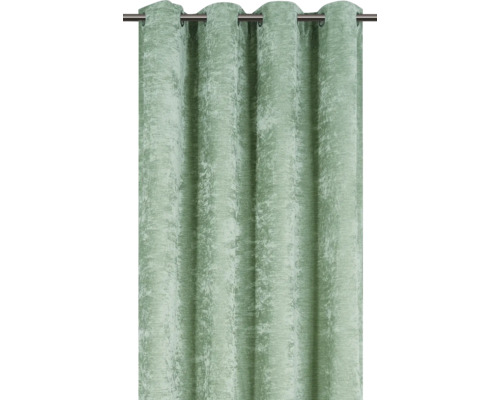 Grüner Ösenschal aus Stoff