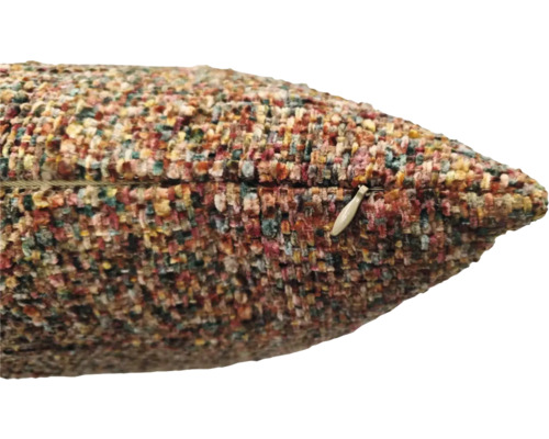 Coussin décoratif avec fermeture éclair