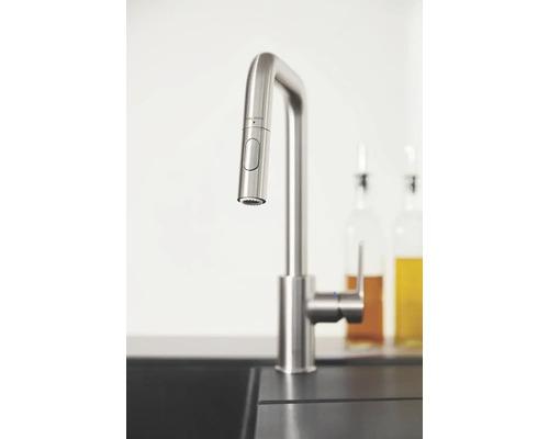 Robinet de cuisine avec douchette extractible