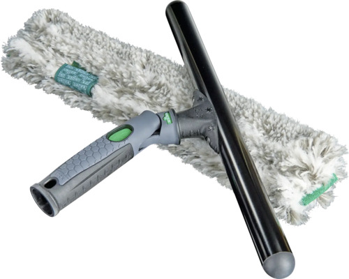 Fensterwischer mit Bezug und Abzieher für die Fensterreinigung