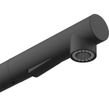 Robinet noir avec fonction d''économie d''eau