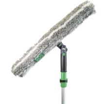Lave-vitre avec manche télescopique pour le nettoyage des fenêtres