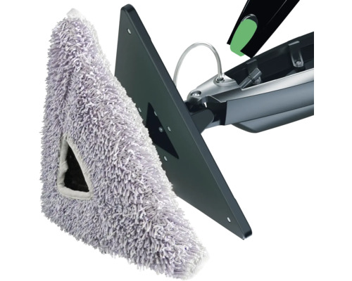 Fensterputzer mit Mikrofaserbezug