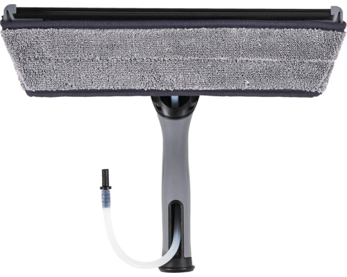 Lave-vitre avec housse en microfibre et alimentation en eau