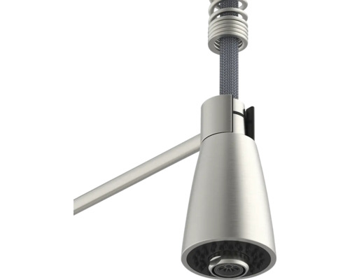 Robinet de cuisine avec ressort spirale