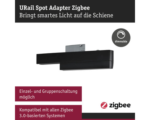 URail Spot Adapter Zigbee für Schienensysteme