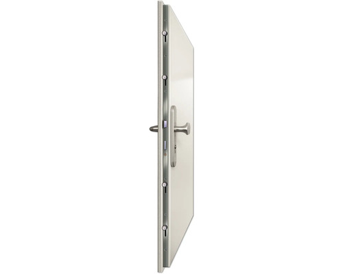 Porte avec serrure de sécurité et poignée