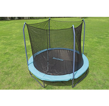 Trampoline de jardin rond avec filet de sécurité