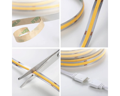 Bande LED Détails de montage et de connexion