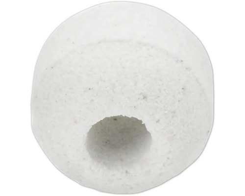 Pierre filtrante ronde avec trou pour aquariums