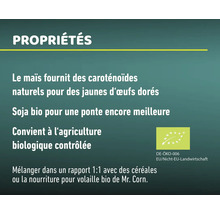 Nourriture pour volaille Mr. Corn Bio Legemehl 10 kg, nourriture pour poules avec maïs et soja