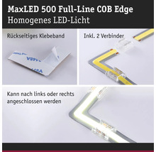 MaxLED 500 Full-Line COB Edge LED-Streifen mit rückseitigem Klebeband und Verbinder