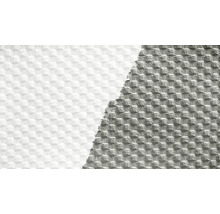 Structure textile avec motif gaufré