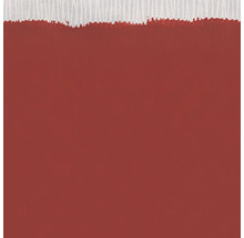 Peinture murale rouge avec décor blanc