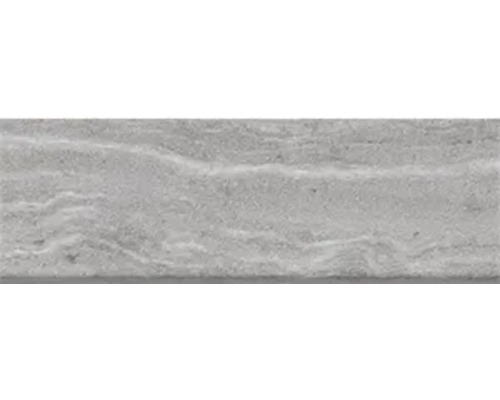 Graue Steinzeugfliese mit Maserung