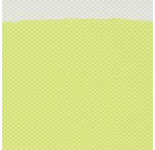 Tapis de sol jaune et clair avec motif de tôle gaufrée.