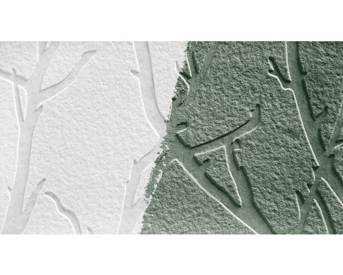 Detailansicht einer Tapete mit Baumstruktur