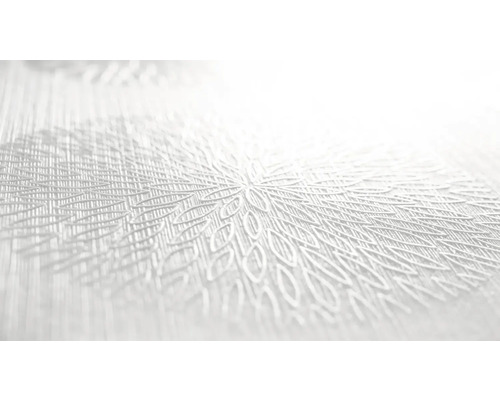 Nahaufnahme eines Tischsets mit floralem Muster