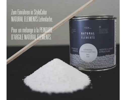 StyleColor Natural Elements Lehmfarbe mit Strukturzusatz, Kelle und Farbpigmenten