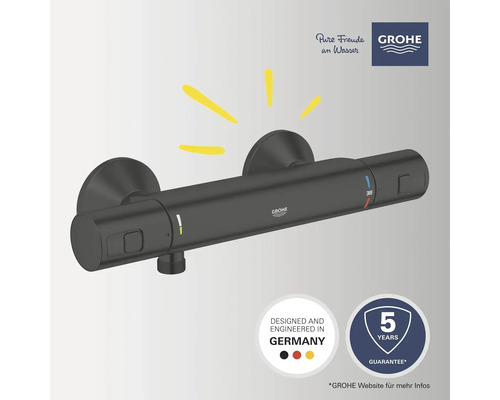 Grohe Thermostatbatterie für Dusche