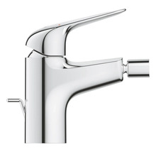 Verchromter Bidetmischer mit Hebel